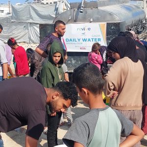 Gaza Siege: 100,000 Litres of Water Desperately Needed